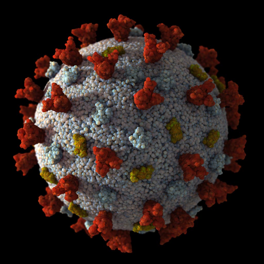 3D render - Corona virus