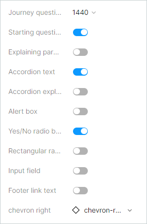 Figma on/off switches