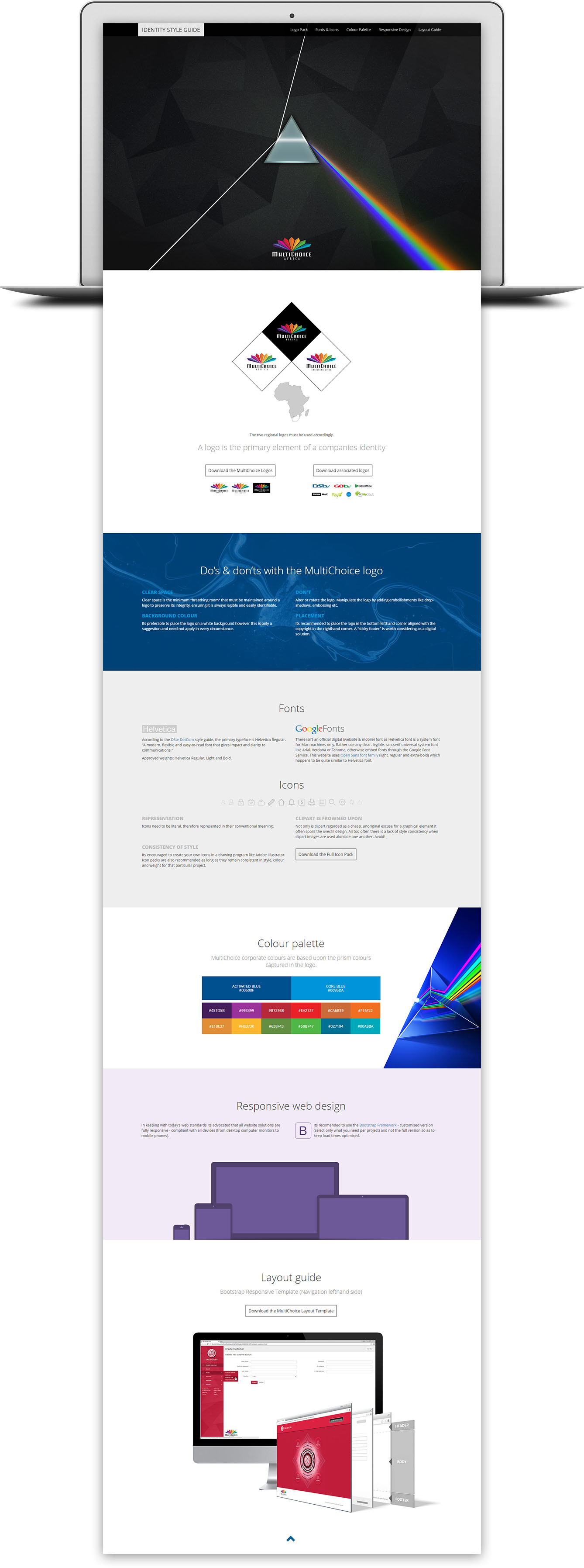 MultiChoice styleguide design