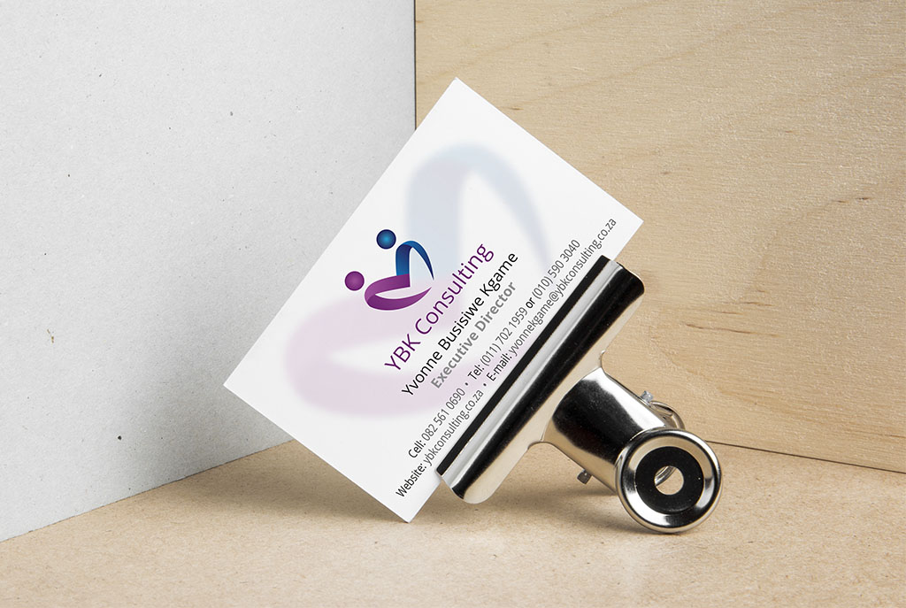 YBK Consulting business card